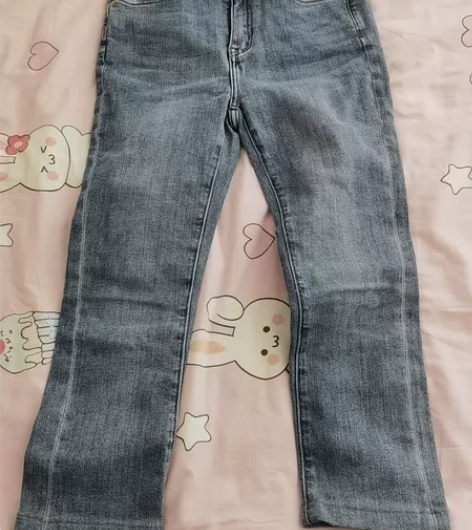 女士牛仔裤，七分裤，适合夏天，S码，闲置便...