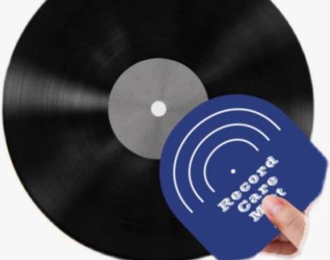 黑胶唱片LP取碟夹，唱片清洁保护垫，2片装...