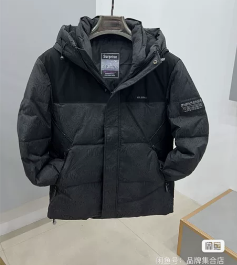 金丝狐男士羽绒服连帽羽绒服 尺码：170 ...