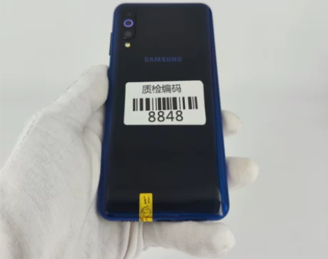 三星A60 丹宁黑 6+128G 原装未修...