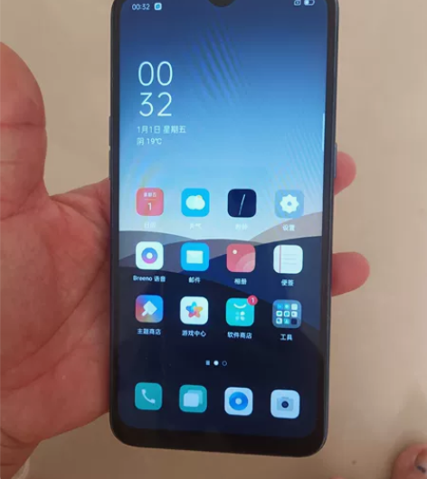 OPPO R17 蓝色 8十128手机换过...