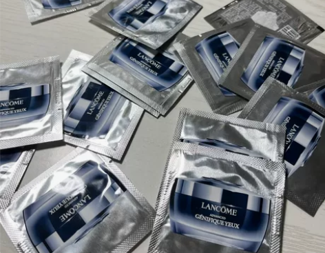 兰蔻新款发光眼霜小样1ml试用装 10片3...