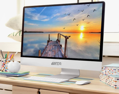 商用办公电脑一体机高配酷睿i3i5i7家用...