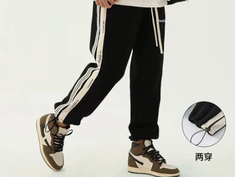 Coca-Cola/可口可乐休闲裤男冬季加...