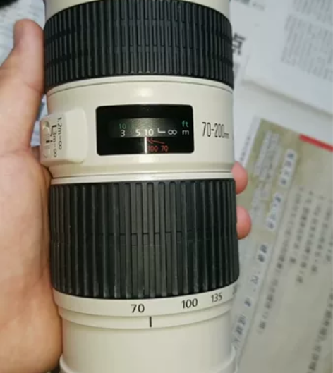 佳能70-200f4 is爱死小白兔 成色...