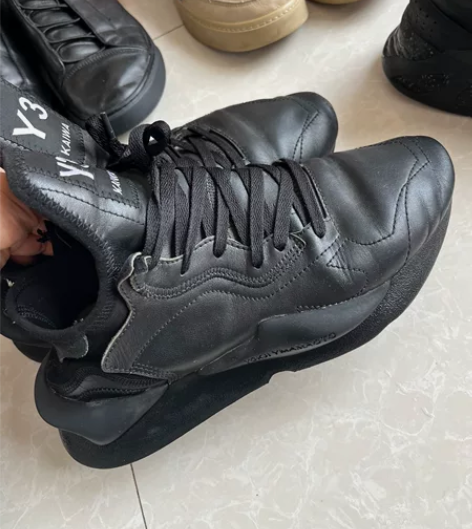男士鞋黑武士真皮运动鞋老爹鞋休闲鞋，质量好...