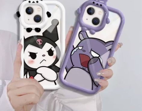 闺蜜情侣库洛米苹果13/14pro手机壳1...