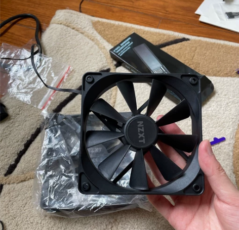 NZXT机箱风扇 恩杰140、120无光风...