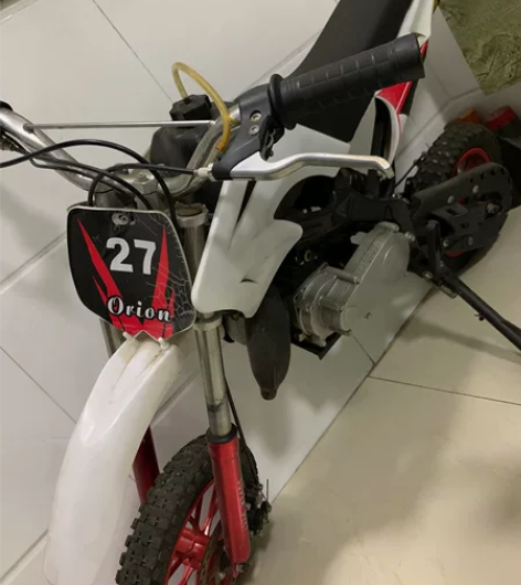 49cc两冲程越野小摩托7.5寸轮 新换...