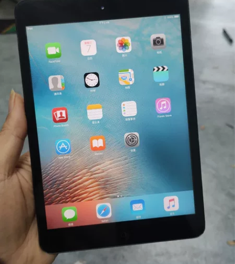 iPad mini1 开机功能好，实物图拍...