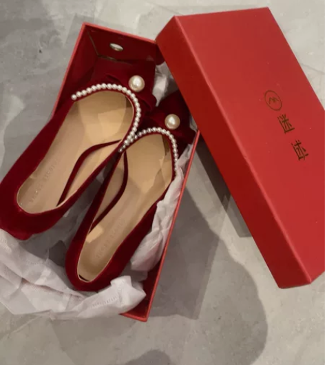 【88狂欢价】迷逑法式秀禾婚纱两穿婚鞋夏季...