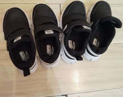 安踏运动鞋，去年过年网购，11c/28码的...