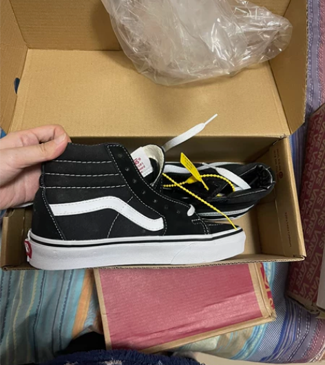 vans sk8经典款高帮35码全新 不退...