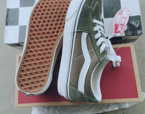 Vans范斯官方 SK8-Low墨绿色39...