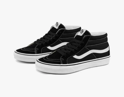 Vans经典中帮 正品全新！ 天冷了中帮方...