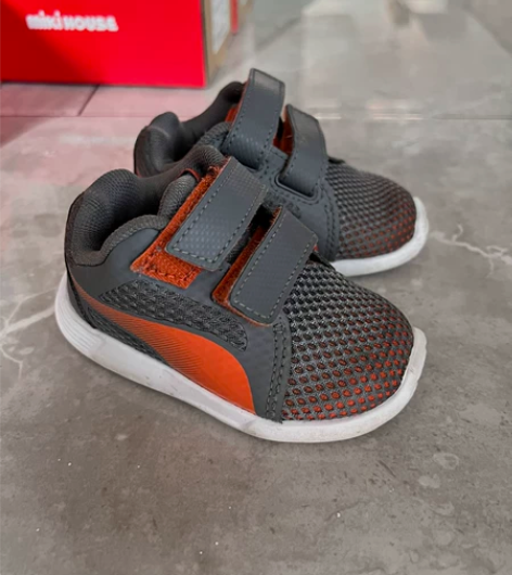 Puma 宝宝学步鞋 无原盒，9.5成新 ...