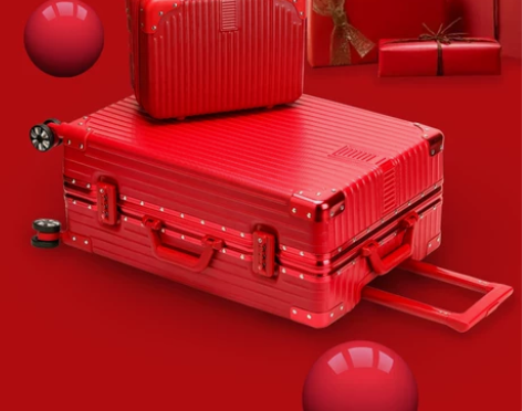 【双11狂欢价】结婚行李箱子红色婚庆箱出嫁...