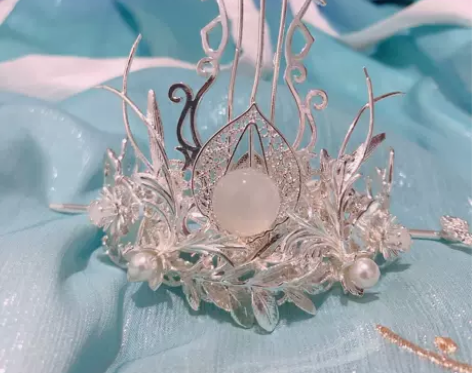 【倾心记】原创古装汉服发饰发簪男女通用发冠...