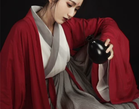 停云流光汉服 酒德颂 原创魏晋风骨汉服交领...