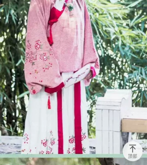 汉服冬服上雅工坊原创 交领袄裙琵琶袖 冬天...