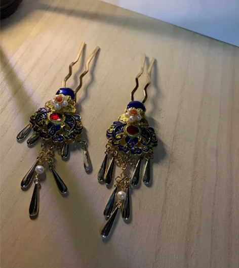 汉服头饰配饰，璎珞，发夹，发簪，发钗出出，...