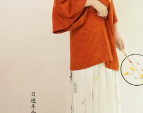 【出】赵氏汉服『一勺春』 明制方领对襟半袖...