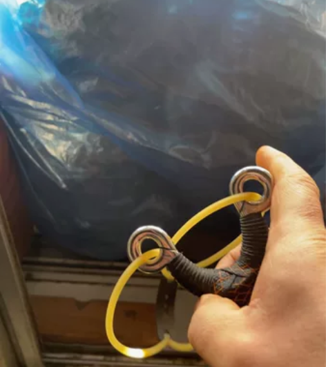 玛雅玲珑传统弹弓,厚度97整体渐变,弓眼抛...