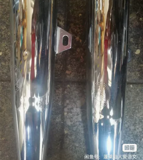 力帆150风暴太子摩托车原车排气管，120...