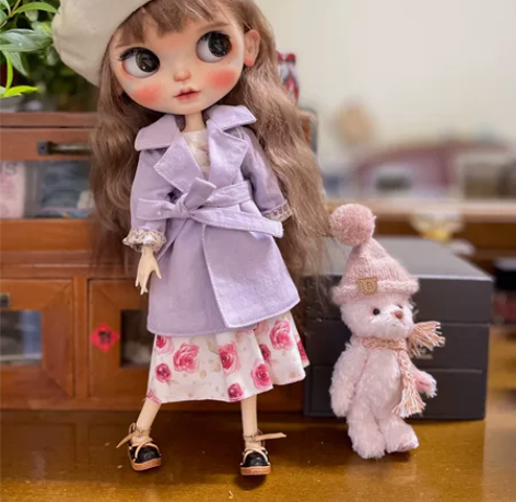 blythe小布娃衣日系文艺风office...