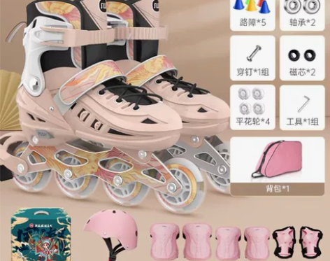 出轮滑鞋 轮滑社团玩过 使用次数个位数 8...