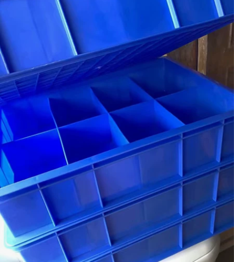 【全新清仓】加厚分格箱周转箱螺丝盒收纳盒分...