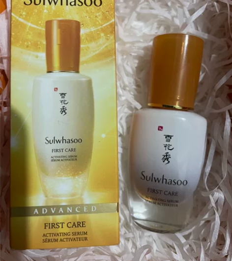 雪花秀润致焕活精华肌底液15ml 新款润燥...