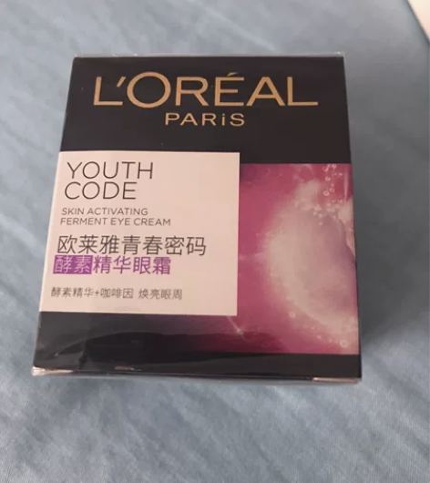 欧莱雅青春密码酵素精华眼霜15ml，会员礼...