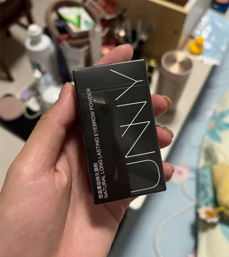 「购于程十安店铺」unny眉粉01咖啡棕 ...