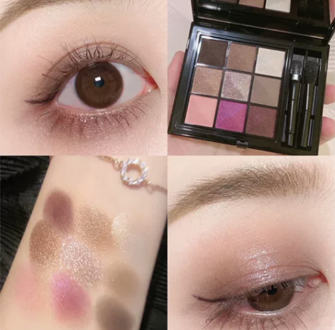 纪梵希九色眼影03微醺莓果 这一盘03色号...