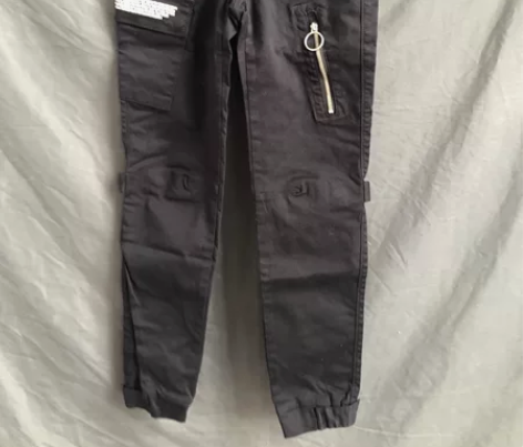 帕拉丁黑色工装裤 码数：XS、S、M、L正...