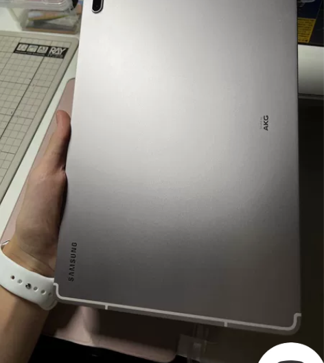 三星 tab s7 fe 粉色 12.4英...