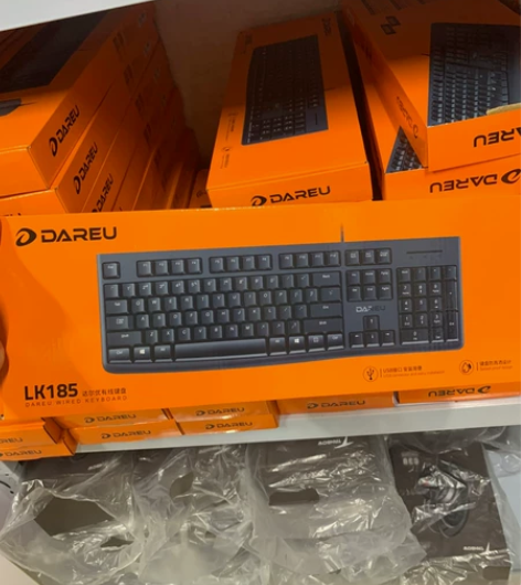 全新未拆达尔优LK185有线键盘，大量库存...