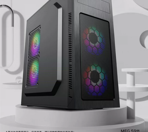 工匠机箱中塔游戏简约商务办公机箱 ATX光...