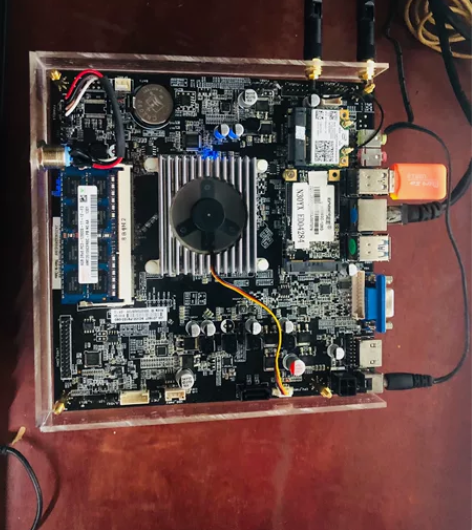 J3160 单千兆小主机 工控主板 软路由...