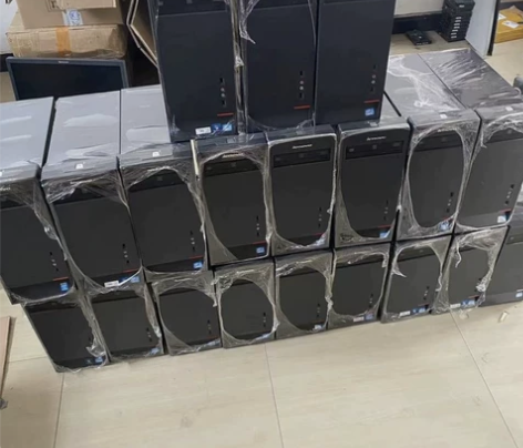 联想八成新高端四核电脑主机包邮二手二手联想...