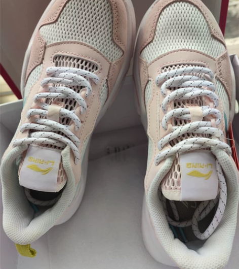 李宁旗舰店购入运动鞋 夏季运动鞋 网状透气...