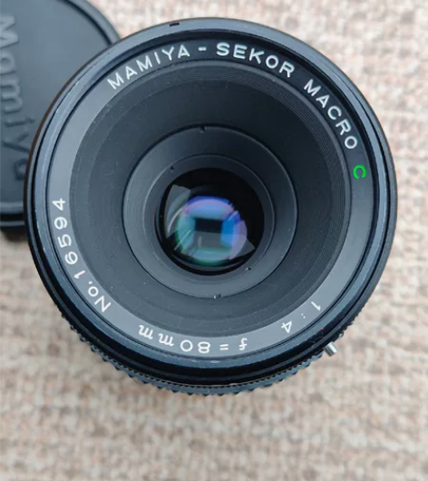 玛米亚mamiya 80/4微距中画幅镜头...