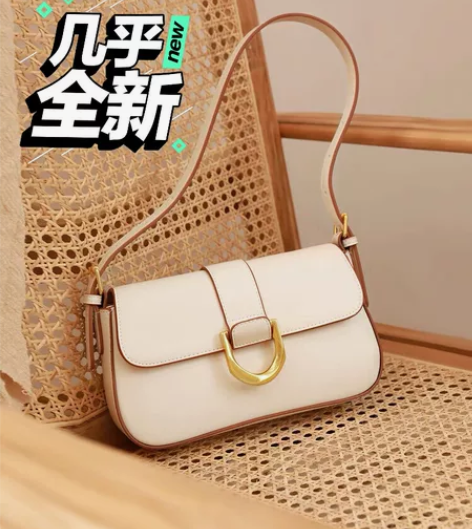 Somay白色包包新款潮夏季百搭单肩斜挎包...