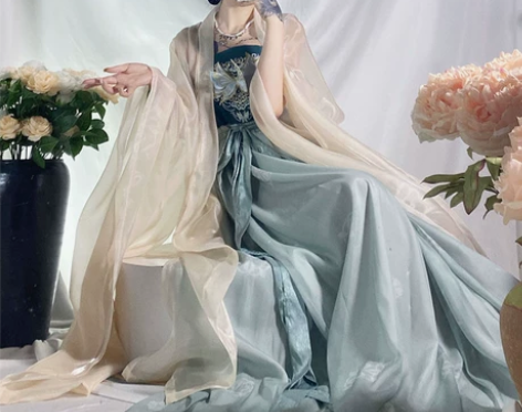 清梳 正品原创汉服唐制中国风齐胸襦裙大袖衫...