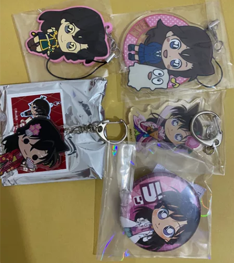 出名侦探柯南 毛利兰 Q版set 小兰 吧...