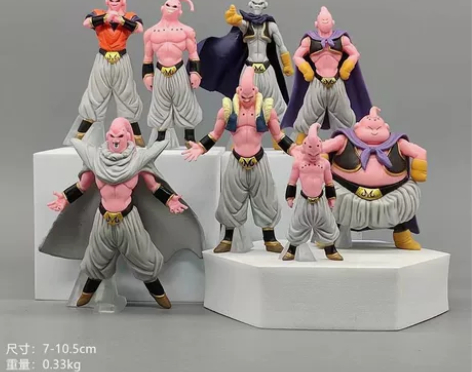 七龙珠HG魔人布欧全形态套装PB限定扭蛋机...