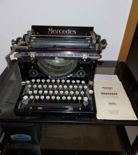 1928年德国Mercedes打字机 品牌...