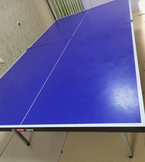 红双喜乒乓球桌可折叠乒乓球台室内标准家用娱...