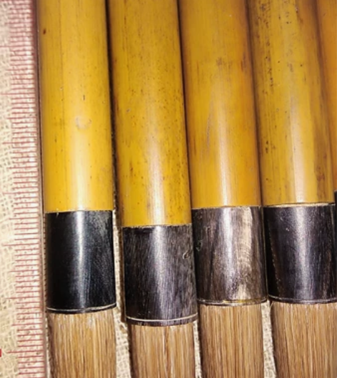 麻胎披狼长锋大笔、凤眼竹牛角#老毛笔，单支...